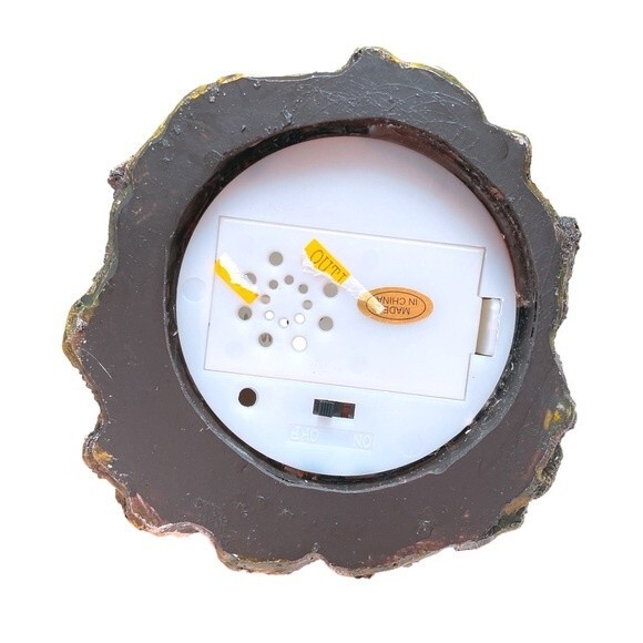 Realistic Owl in a Tree LED Nightlight Cold Cast Resin Art - Picture 4 of 4